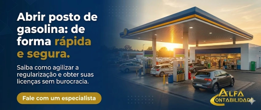 Abrir posto de gasolina